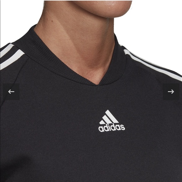 Adidas 3 Stripe Dress - NWT - Picture 3 of 5